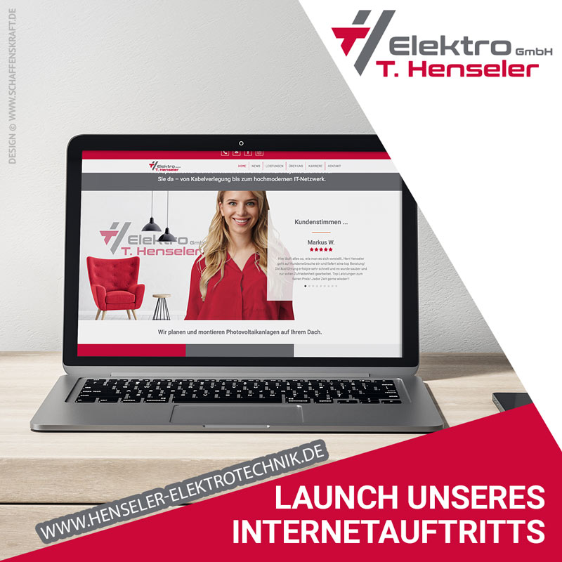 Launch unseres Internet­auftritts