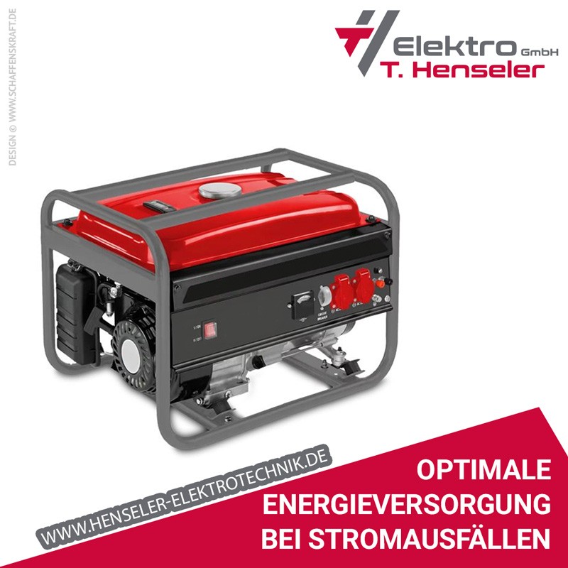 Optimale  Energie­versorgung bei Strom­aus­fällen